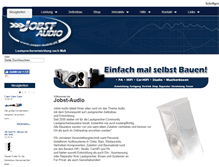 Tablet Screenshot of jobst-audio.de